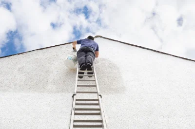 Peinture extérieure à Gaudiès — façades et ravalement